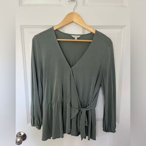 Lucky Brand Wrap Top